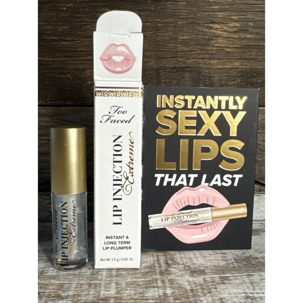 Too Faced Lip Injection Extreme Mini 0.05oz New | MSRP = $15